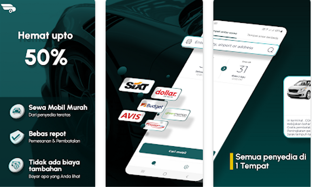 Sewa Mobil App - Rent a Car. Play Store