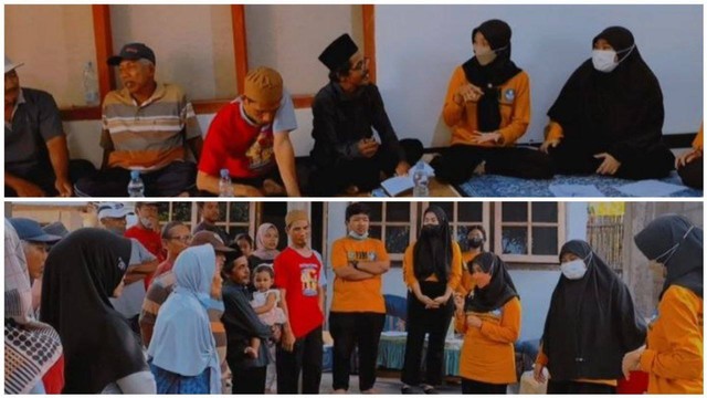 Dokumentasi pembuatan produk mikroorganisme lokal (MOL) oleh Tim Pengabdian Kepada Masyarakat dengan warga Desa Bendiljati Wetan Kecamatan Sumbergempol Kabupaten Tulungagung Jawa Timur (23/07/2022)