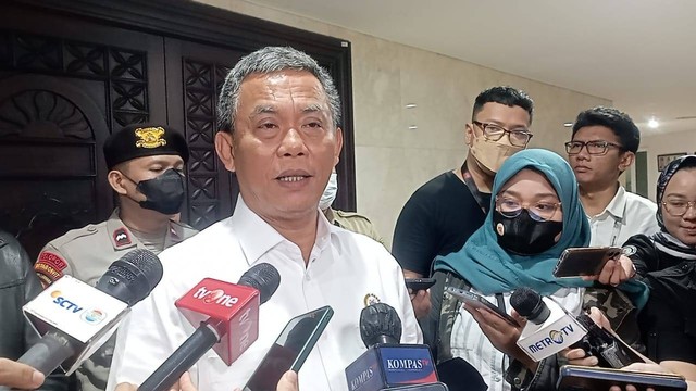 Ketua DPRD DKI Jakarta, Prasetyo Edi Marsudi di kantor DPRD DKI Jakarta. Foto: Fadlan/kumparan