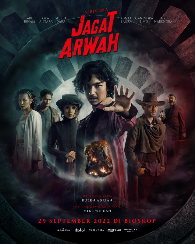 Poster Film Jagat Arwah. Foto: Visinema Pictures