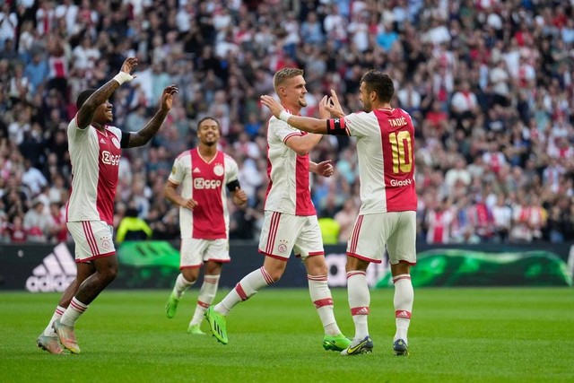Potret Ajax Amsterdam pada September 2022. Foto: Dok Twitter/@AFCAjax