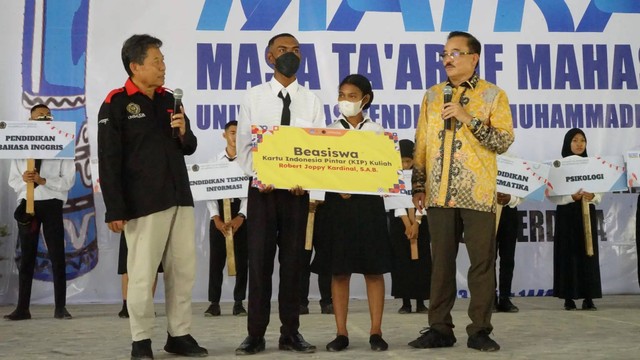 HEBAT ! UNIMUDA Kembali Mendapatkan 100 Beasiswa Untuk Mahasiswa Baru. (Sumber : https://home.unimudasorong.ac.id/)