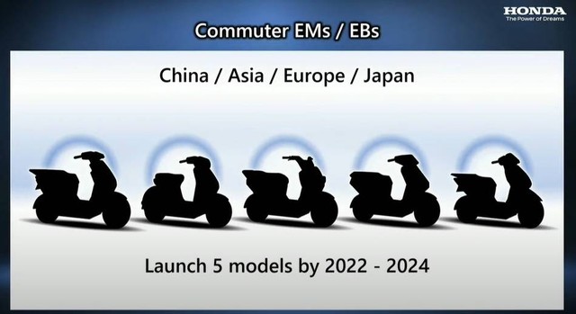 Bocoran sepeda motor listrik yang akan dirilis Honda Motor Global. Foto: Honda