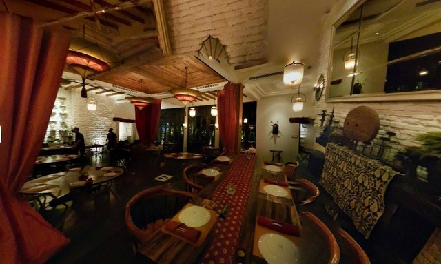 tempat brunch di jakarta pusat. sumber foto : google street view.