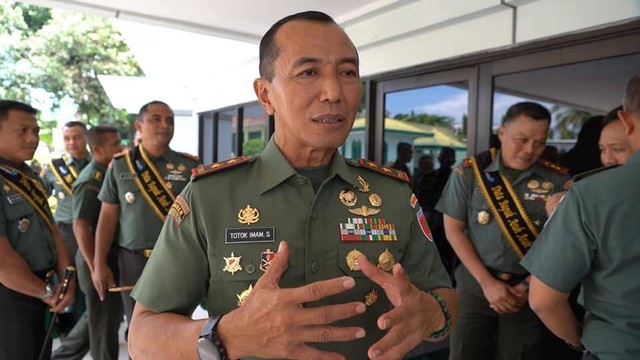 Pangdam XIV/Hasanuddin Mayjen TNI Totok Imam Santoso. Foto: Dokumentasi Kodam XIV/Hasanuddin