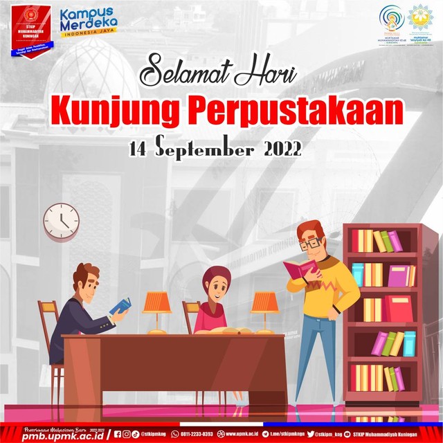STKIP Muhammadiyah Kuningan (UPMK), Selamat Hari Kunjung Perpustakaan