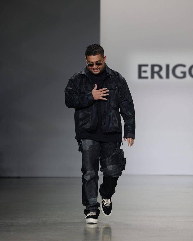 Muhammad Sadad saat Erigo X di New York Fashion Week. Foto: Instagram/@erigostore