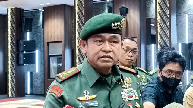Panglima Kostrad (Pangkostrad) Letjen TNI Maruli Simanjuntak.
 Foto: Aprilandika Pratama/kumparan