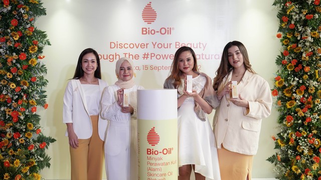 Peluncuran Bio-Oil Skincare Oil (Natural) ukuran 125ml. Foto: Dok. Bio-Oil