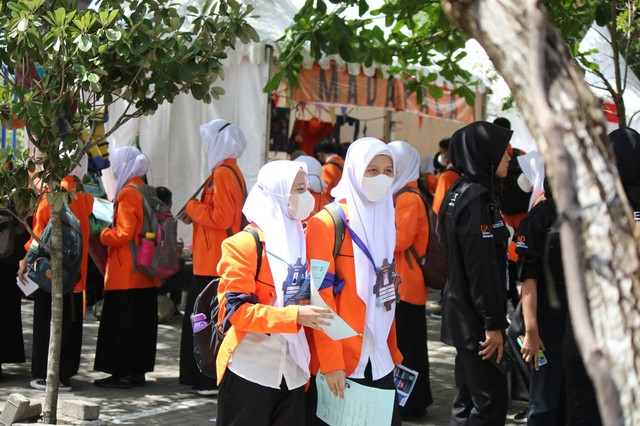 Pameran Unit Kegiatan Mahasiswa (UKM) pada P2K Universitas Ahmad Dahlan (UAD) (Foto: Humas UAD)