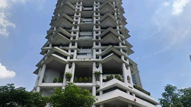 Intiland Tower/rekomendasi tempat makan dekat Intiland Tower, foto: Google street view