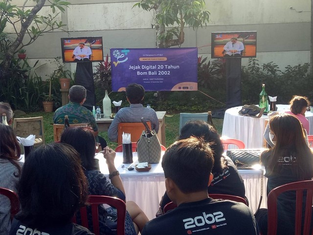 Peluncuran film dokumenter tentang bom Bali 2022, Jumat (16/9/2022) - LSU