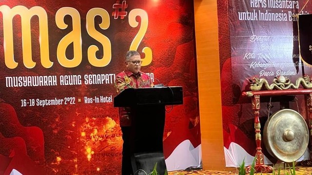 Sekjen Senapati Nusantara, Hasto Kristiyanto. Foto: ESP