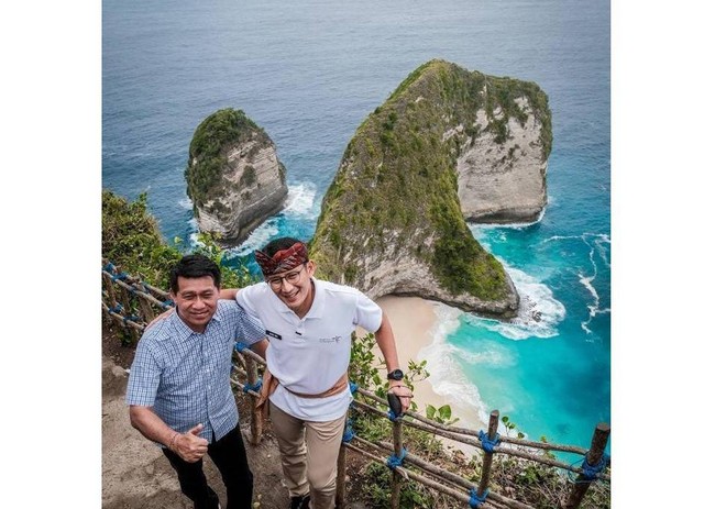 Kunjungi Nusa Penida, Sandiaga Minta Jangan Bedakan Turis Asing dan Domestik (7640)