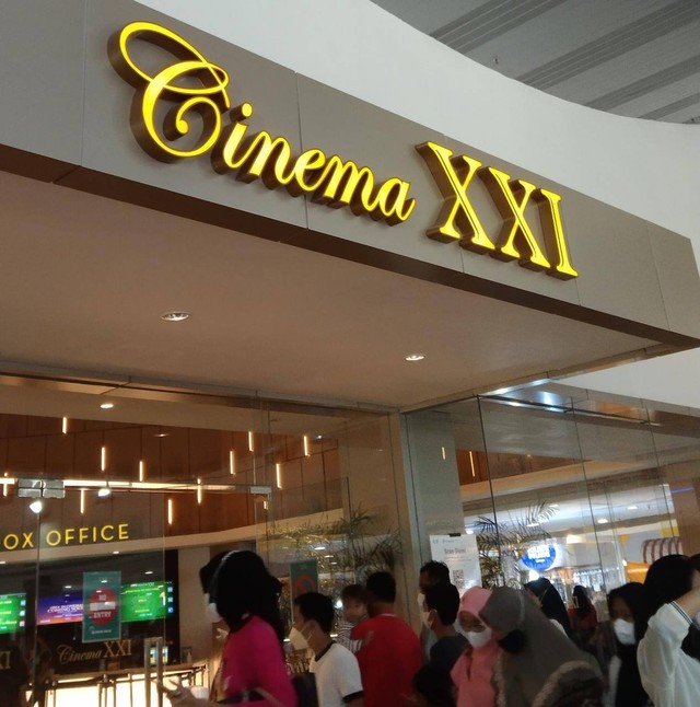 Cinema XXI di Mall Boemi Kedaton, Lampung. | Foto: Bella Sardio/ Lampung Geh