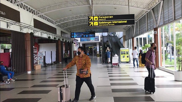 Suasana di Bandara SSK II Pekanbaru (RAHMADI DWI PUTRA/SELASAR RIAU)