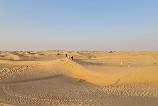 Turis di Dubai Desert Safari. Foto: Andari Novianti/kumparan