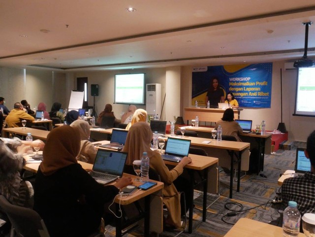 Workshop laporan keuangan TDA Surabaya. dok
