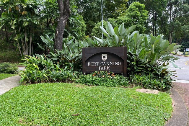 Fort Canning Park di Singapura Foto: Anggita Aprilyani/kumparan