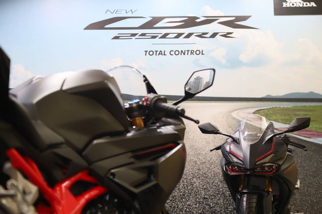 Peluncuran sepeda motor new Honda CBR250RR. Foto: Dok. Astra Honda Motor