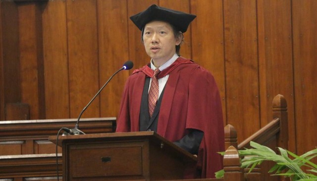 Prof Cheah Fook Choe, FASc, MD., PhD dari Universitas Kebangsaan Malaysia. Foto-foto: Masruroh/Basra