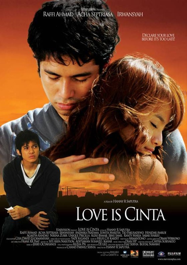 Poster film Love Is Cinta. Foto: IMDb