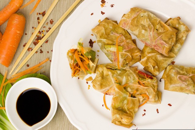 Ilustrasi Lumpia Basah. Foto: Pixabay