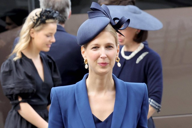 Lady Gabriella Windsor menghadiri upacara peringatan untuk Duke Of Edinburgh di Westminster Abbey di London, Inggris, pada 29 Maret 2022. Foto: Chris Jackson/Getty Images