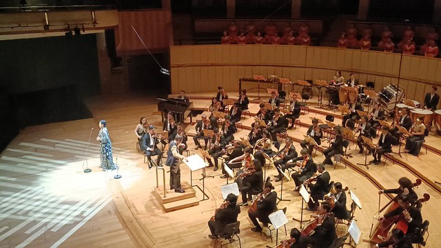 Konser Jakarta Concert Orchestra (JCO), Vibes of Nusantara, Esplanade Concert Hall, Singapura, Rabu (21/9/2022). Foto: Giovanni/kumparan