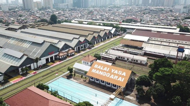 Balai Yasa Manggarai Foto: Dok. KAI