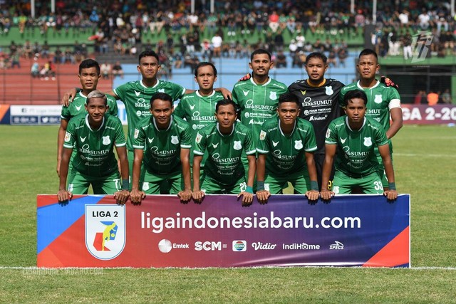 PSMS Medan di Liga 2 2022/23. Foto: Situs web resmi Liga Indonesia Baru