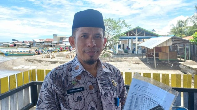 Kepala Dinas Perhubungan Kabupaten Kepulauan Sula, Chairullah Mahdi. Foto: La Ode Hizrat Kasim/cermat