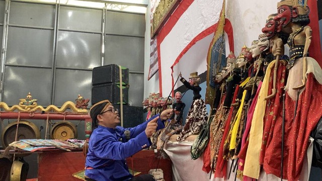 Rupbasan Purbalingga Gelar Kolaborasi Musik Rebana dan Bedug Dengan Wayang Golek