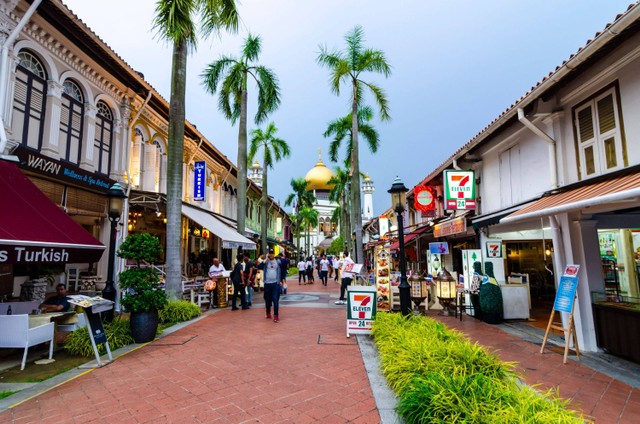 Ilustrasi Kampoeng Glam di Singapura. Foto: Shutterstock