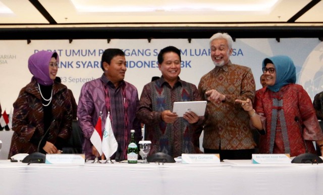 Pelaksanaan Rapat Umum Pemegang Saham Luar Biasa BSI di Jakarta, Jumat (23/9/2022). Foto: Dok. BSI