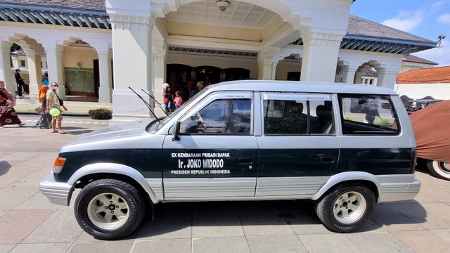 Eks mobil Jokowi yang dilelang dalam SGS 2022, Minggu (25/09/2022). FOTO: Fernando Fitusia