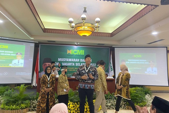 Ketua ICMI Jakarta Selatan periode 2022-2027, Rhesa Yogaswara. Foto: Zamachsyari/kumparan