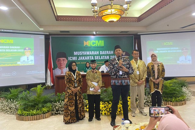 Ketua ICMI Jakarta Selatan periode 2022-2027, Rhesa Yogaswara. Foto: Zamachsyari/kumparan