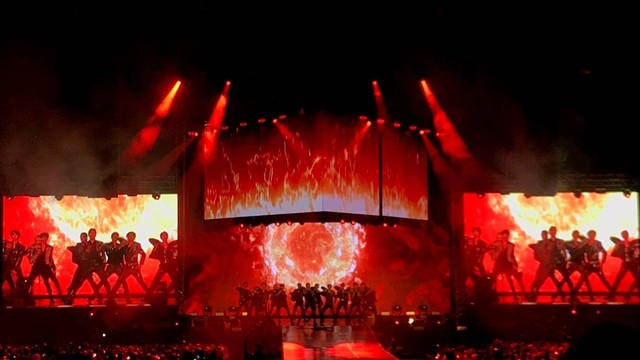 Konser SEVENTEEN World Tour : Be The Sun di  ICE BSD, Tangerang Selatan, Minggu (25/9/022). Foto: Mutiara Oktaviana/kumparan