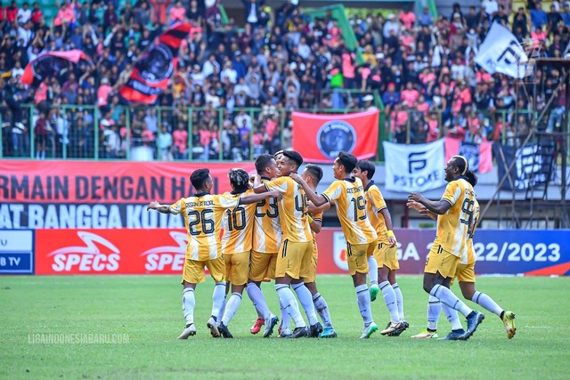 FC Bekasi City di Liga 2 2022/23. Foto: Situs web resmi Liga Indonesia Baru