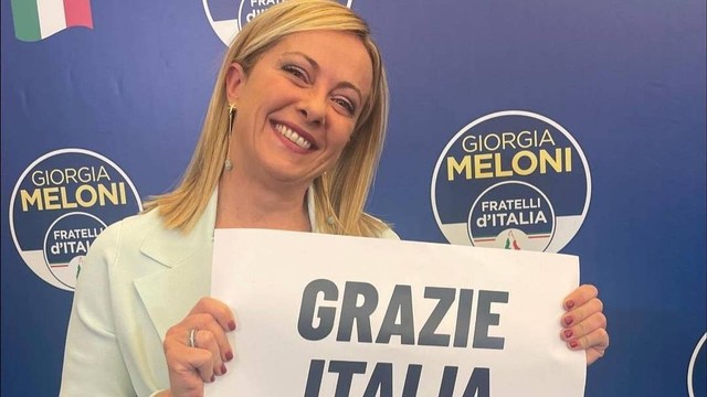 Giorgia Meloni, calon kuat PM Italia. Foto: Instagram/@giorgiameloni