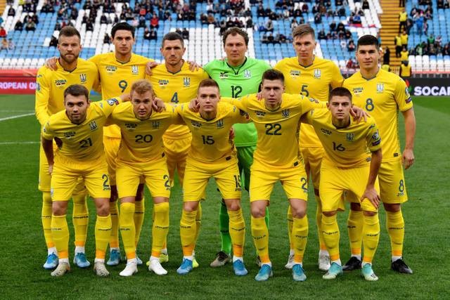 Timnas sepak bola Ukraina. Foto: Andrej ISAKOVIC / AFP