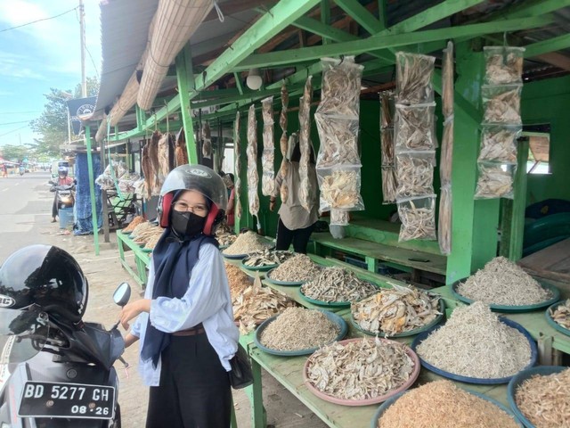 Kawasan Pasar Ikan Asin Bengkulu