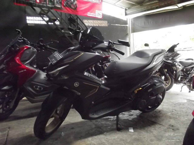 Yamaha Aerox yang sudah diupgrade. Foto: Rizki Fajar Novanto/kumparan