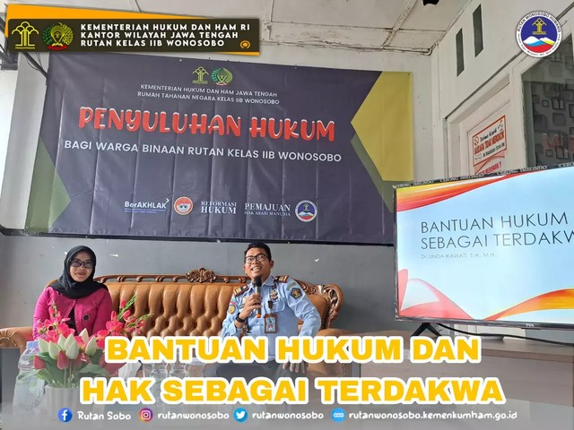 Penyuluhan Hukum Hak sebagi terdakwa