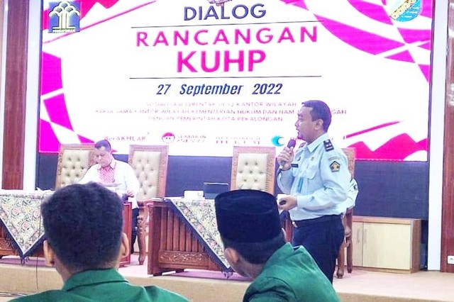 Foto: Ig @kemenkumham_jateng Kemenkumham Jateng Laksanakan Dialog Publik RKUHP