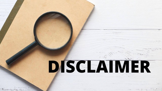 Disclaimer. Foto: by canva