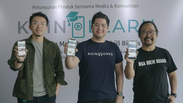 KoinWorks menghadirkan KoinLearn, platform edukasi untuk UMKM. Foto: Dok. Istimewa