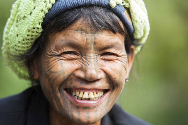 Ilustrasi suku yang punya tato. Foto: David Evison/Shutterstock