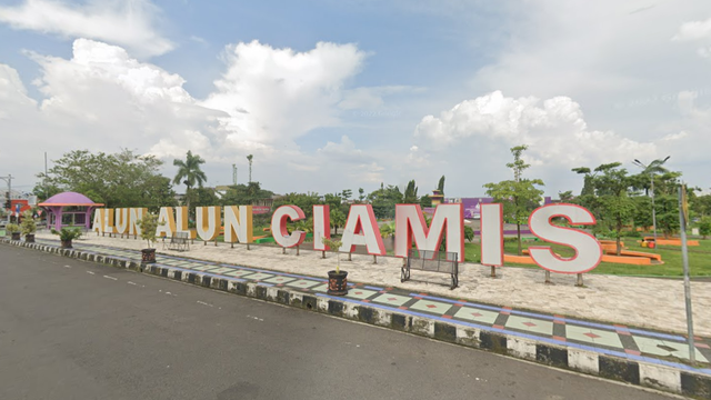 Rute ke Alun-Alun Ciamis, Foto: Google Street View